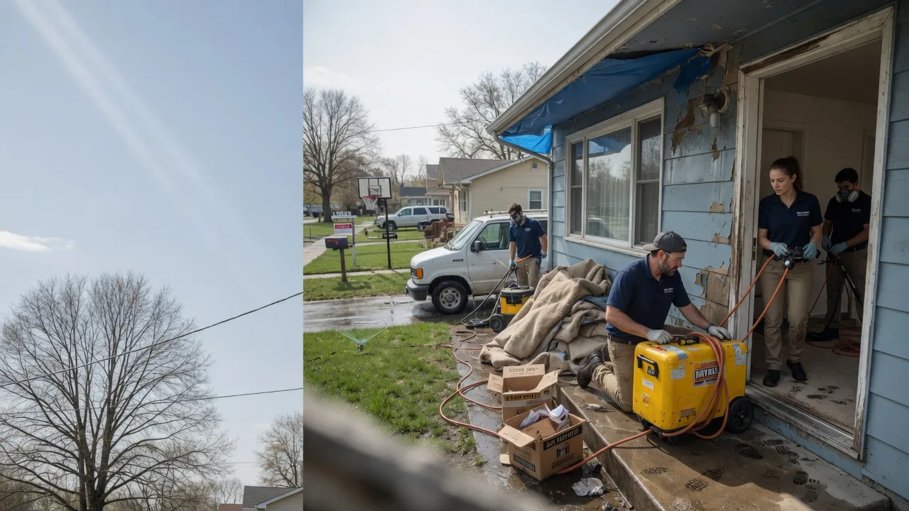 Basement Flood Cleanup in Elkhart, IA near me